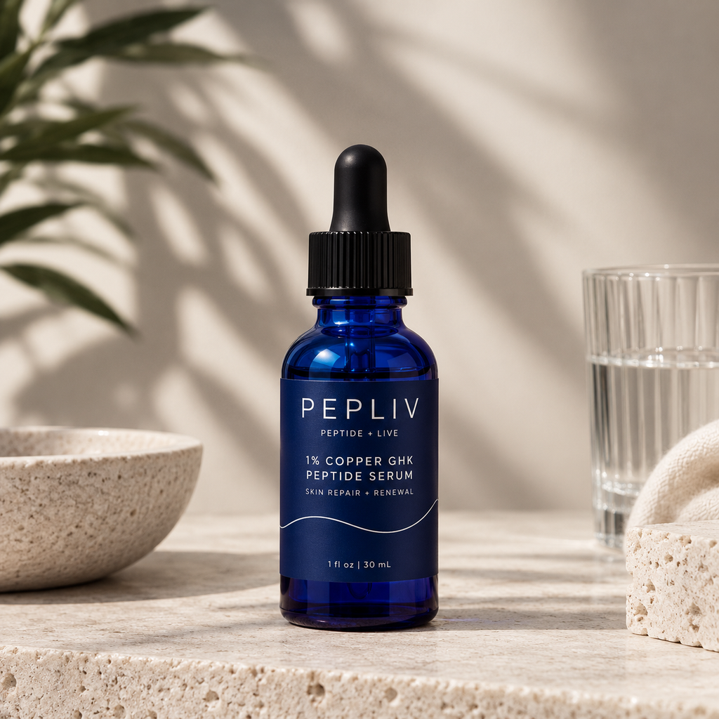 PEPLIV Copper-GHK Peptide Serum 1%
