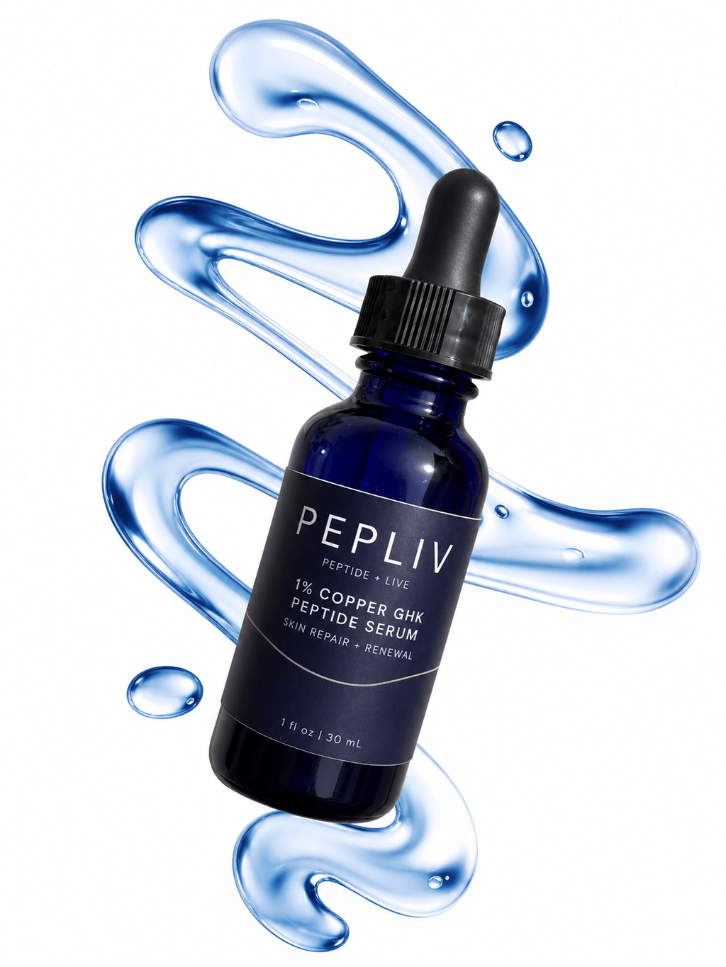 PEPLIV Copper-GHK Peptide Serum 1%