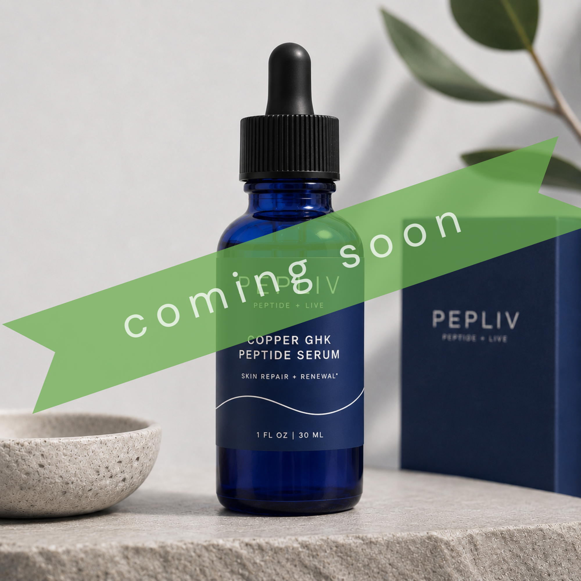 PEPLIV Copper-GHK Peptide Serum 1%
